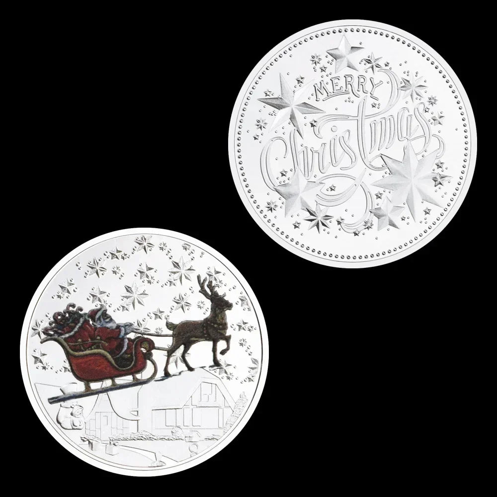 Merry Christmas Santa Claus Commemorative Coin