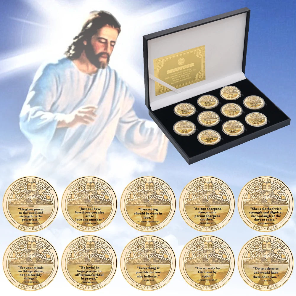 2024 Christian Bible Quote Commemorative Coin