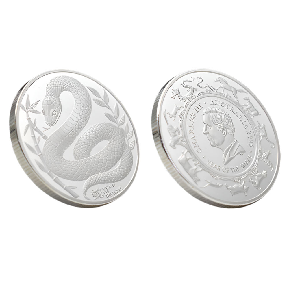 2025 King Charles III Australia Year of The Snake Gold & Silver Coins