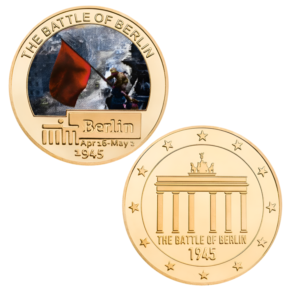 The Battle of Berlin Gold Commemorative Coin World War II