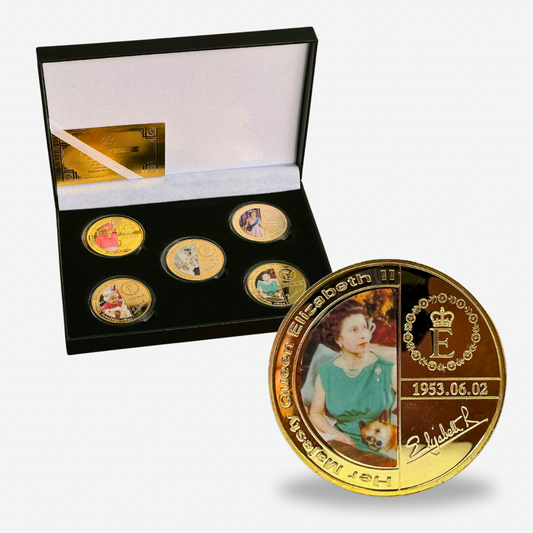 Collections - Queen Elizabeth II Gold Commemorative Coins