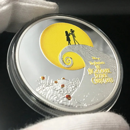 Nightmare Before Christmas Silver Coin – Limited Edition Collectible