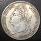 1822 Great Britain Crown British Silver Coin