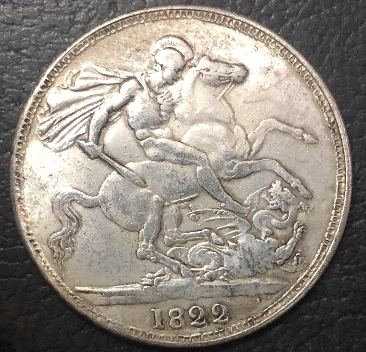 1822 Great Britain Crown British Silver Coin