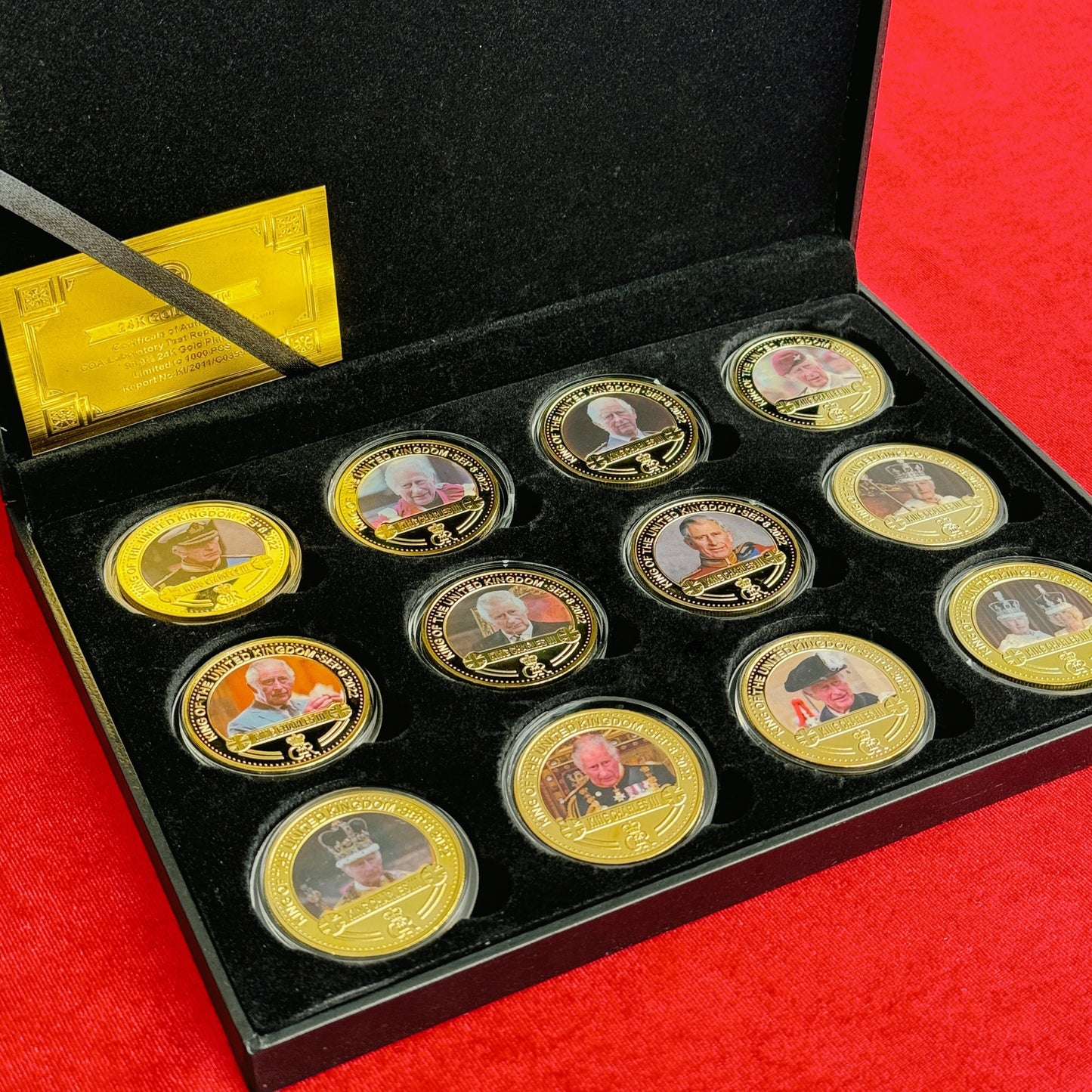 Collections - Charles III King of the United Kingdom Gold Commemorative Coins