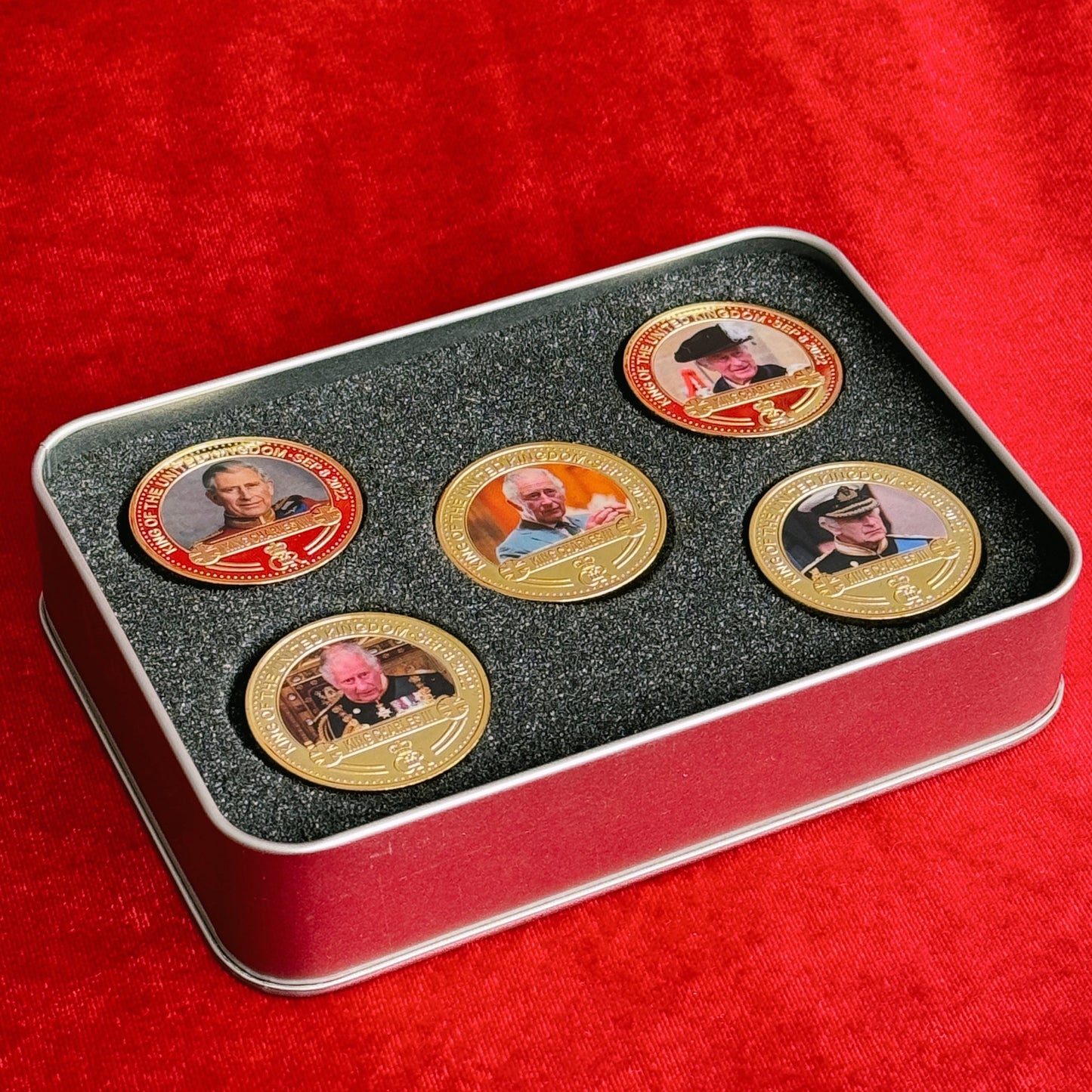 Collections - Charles III King of the United Kingdom Gold Commemorative Coins