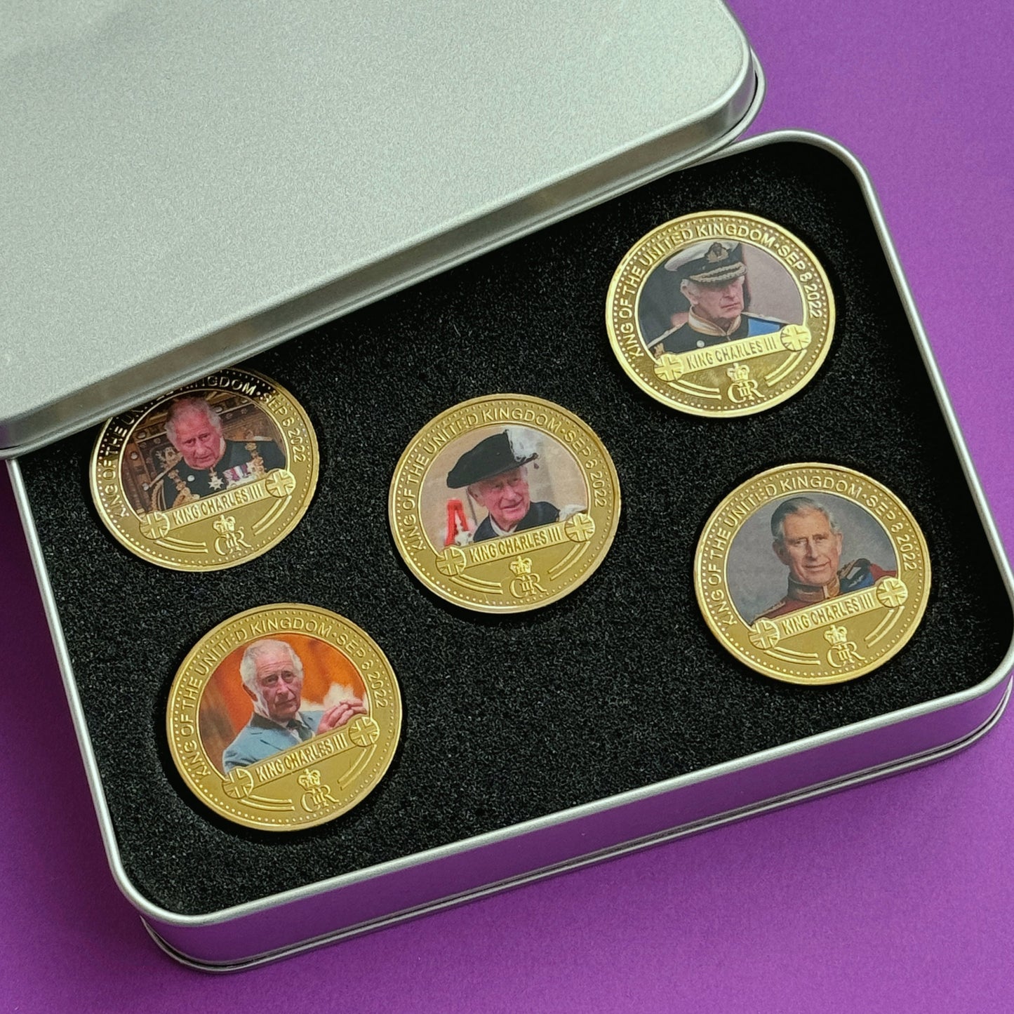 Collections - Charles III King of the United Kingdom Gold Commemorative Coins