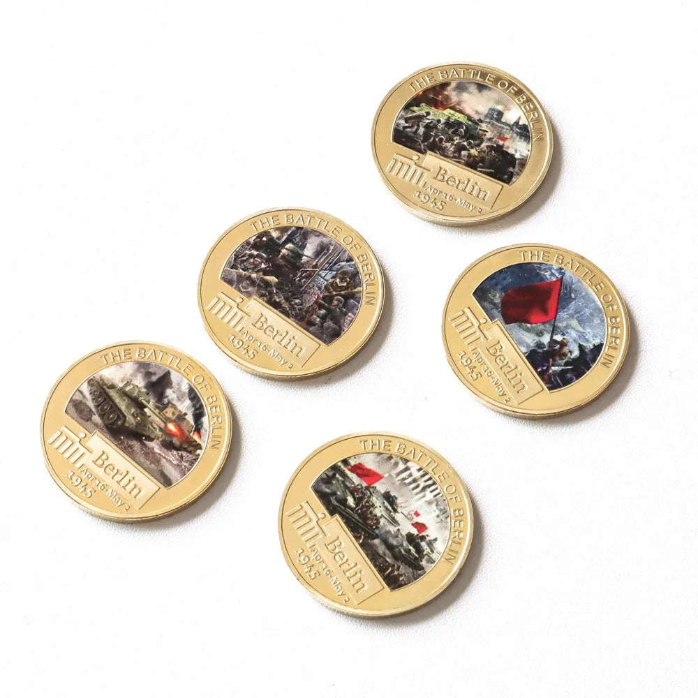 The Battle of Berlin Gold Commemorative Coin World War II