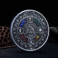 Tree of Life Challenge Coin – Ancient Sun God Design with Queen Elizabeth Commemoration