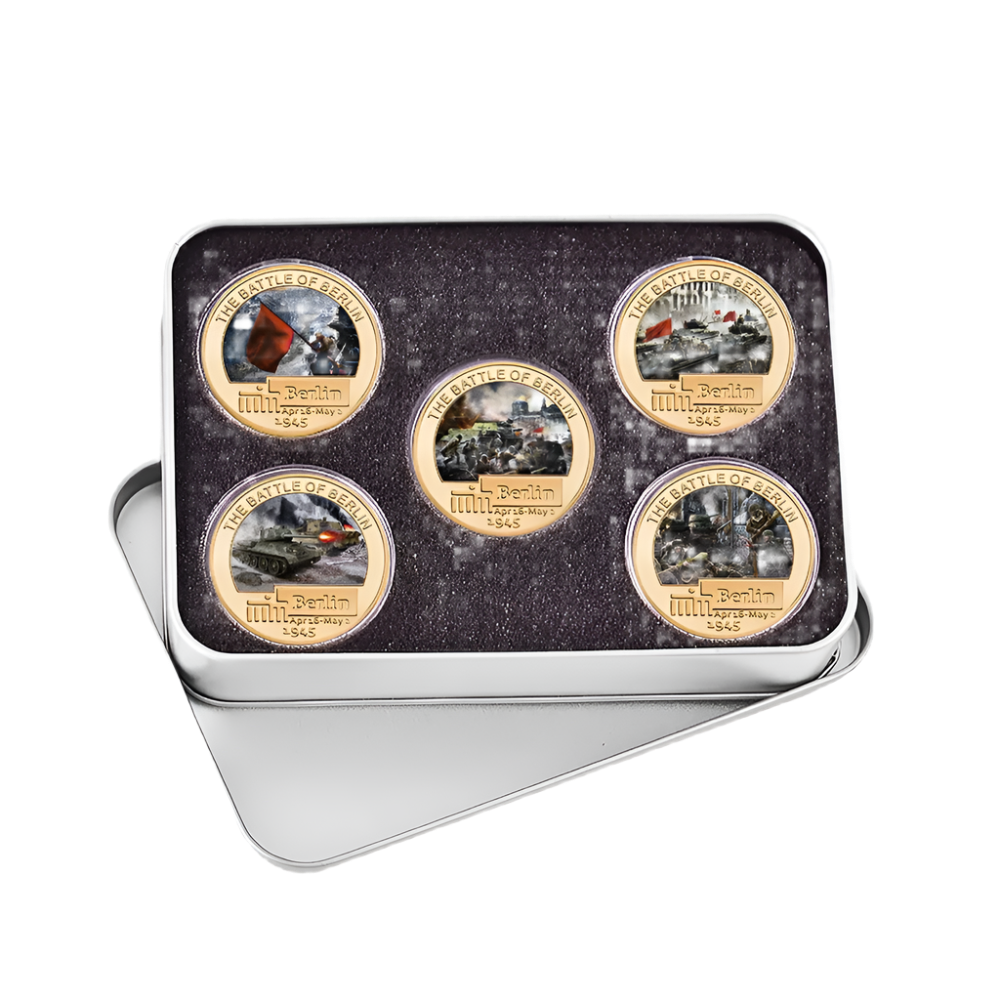 The Battle of Berlin Gold Commemorative Coin World War II