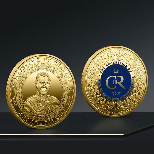 Union Jack King Charles Commemorative Coin