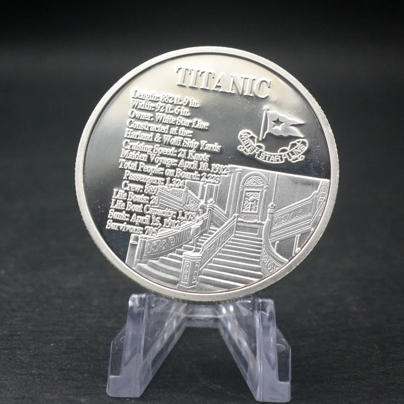 1912 Titanic Commemorative Coin – Honour the Legacy of the British Liner