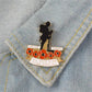 UK Remembrance Day Red Poppy Lapel Pin