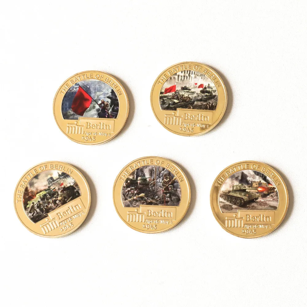 The Battle of Berlin Gold Commemorative Coin World War II