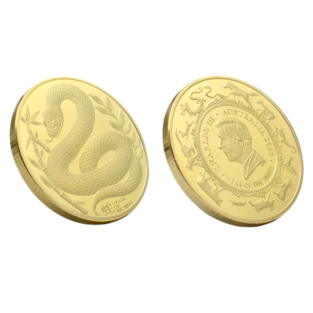 2025 King Charles III Australia Year of The Snake Gold & Silver Coins