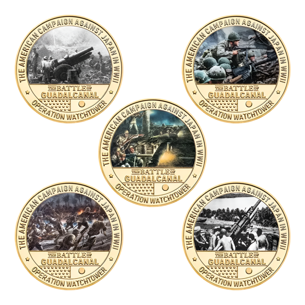 The American Campaign Against Japan in WWII Gold Commemorative Coins